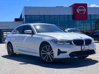 Used 2019 BMW 3 Series 330i xDrive  LOW KM | White Interior for sale in Midland, ON
