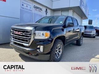 Used 2022 GMC Canyon Crew Cab 4WD AT4 w/Leather * HD TRAILERING * 3.6L V6 * REMOTE STARTER * for sale in Edmonton, AB