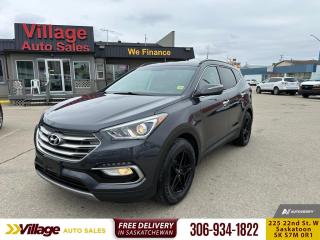 <b>Blind Spot Detection,  Heated Seats,  Heated Steering Wheel,  Memory Seats,  Bluetooth!</b><br> <br> We sell high quality used cars, trucks, vans, and SUVs in Saskatoon and surrounding area.<br> <br>   Versatile for any activity, this Hyundai Santa Fe Sport is a great blend of technology, comfort, and style on the road. This  2017 Hyundai Santa Fe Sport is for sale today. <br> <br>Hyundai designed this Santa Fe Sport to feed your spirit of adventure with a blend of versatility, luxury, safety, and security. It takes a spacious interior and wraps it inside a dynamic shape that turns heads. Under the hood, the engine combines robust power with remarkable fuel efficiency. For one attractive vehicle that does it all, this Hyundai Santa Fe Sport is a smart choice. This  SUV has 148,326 kms. Its  grey in colour  . It has a 6 speed automatic transmission and is powered by a  185HP 2.4L 4 Cylinder Engine.  <br> <br> Our Santa Fe Sports trim level is 2.4L Premium FWD. With Santa Fe Sport 2.4L Premium FWD youre ready to take your active lifestyle anywhere. As a step up from the 2.4L, this front wheel drive contains all the equipment found in the 2.4L plus a heated steering wheel, leather-wrapped steering wheel and gear shift knob, manual rear side window sunshades, LED integrated side mirror turn signal repeaters, heated rear seats, 12-way power adjustable drivers seat with 4-way power lumbar support and adjustable head restraints, dual-zone automatic climate control with CleanAir Ionizer, rear parking assist sensors, and blind spot detection system with lane change assist and rear cross-traffic alert. This vehicle has been upgraded with the following features: Blind Spot Detection,  Heated Seats,  Heated Steering Wheel,  Memory Seats,  Bluetooth,  Blind Spot Detection. <br> <br>To apply right now for financing use this link : <a href=https://www.villageauto.ca/car-loan/ target=_blank>https://www.villageauto.ca/car-loan/</a><br><br> <br/><br> Buy this vehicle now for the lowest bi-weekly payment of <b>$127.89</b> with $0 down for 84 months @ 5.99% APR O.A.C. ( Plus applicable taxes -  Plus applicable fees   ).  See dealer for details. <br> <br><br> Village Auto Sales has been a trusted name in the Automotive industry for over 40 years. We have built our reputation on trust and quality service. With long standing relationships with our customers, you can trust us for advice and assistance on all your motoring needs. </br>

<br> With our Credit Repair program, and over 250 well-priced vehicles in stock, youll drive home happy, and thats a promise. We are driven to ensure the best in customer satisfaction and look forward working with you. </br> o~o