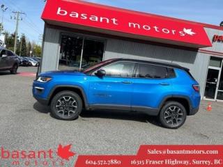 Used 2019 Jeep Compass Trailhawk, Backup Cam, Low KMs, Leather!! for sale in Surrey, BC