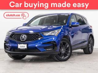 Used 2019 Acura RDX A-Spec SH-AWD w/ Apple CarPlay, Dual Zone A/C, Rearview Cam for sale in Toronto, ON