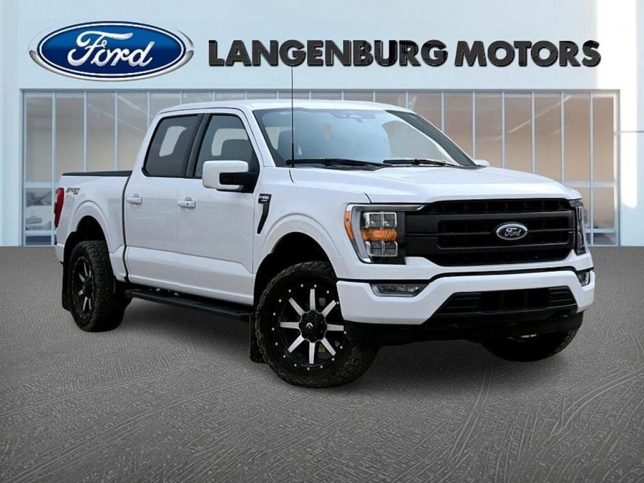 2023 FORD F-150 4X4 SUPERCREW 145 WHEELBASE- 35L V6 ECOBOOST ENGINE- ELECTRONIC 10-SPD AUTO BOXLINKCARGO MANAGEMENT SYSTEM FULLY BOXED STEEL FRAME LED FOG LAMPS MIRRORS, POWER SIGNAL PICK-UP BOX LED LIGHTING PICKUP BOX TIE DOWN HOOKS POWER TAILGATE LOCK PWR SLIDING REAR WINDOW W/ DEFROST & PRIVACY TINT - TOW HOOKS 12 PRODUCTIVITY SCREEN AMBIENT LIGHTING - B&O AUDIO SYSTEM LEATHER TRIMMED SEATS MIRROR, AUTODIMMING PEDALS, PWR ADJS W/MEMORY POWER LUMBAR, DRVR/PASS SEAT, PWR/HTD/ VENT/MEM DRIVER STEER WHEEL, LTH W/CONTROLS - UNIVERSAL GARAGE DOOR OPENER ZONE LIGHTING - EXTERIOR OXFORD WHITE- INTERIOR BLACK LTHR TRIMMED BUCKET A/C, DUAL ZONE ELECTRONIC BLIS W/CROSS TRAFFIC - FORDPASS CONNECT INTELL ACCESS W/PUSH START LANE KEEPING SYSTEM - POST-COLLISION BRAKING - PRE-COLLISION ASSIST W/AEB - REAR VIEW CAMERA - REM KEYLESS ENTRY/KEYPAD - REMOTE VEHICLE START - REVERSE BRAKE ASSIST REVERSE SENSING SYSTEM - SYNC&4 - 12 SCRN W/ APPLINK INCLUDED ON THIS VEHICLE - EQUIPMENT GROUP 501A LARIAT SERIES- 275/65R18- 355 ELECTRONIC LOCK RR AXLE- 7050# GWWR PACKAGE- SKID PLATES -AUTO START-STOP REMOVAL- TRAILER TOW PACKAGE- 136 LITRE/ 36 GALLON FUEL TANK- LARIAT SPORT PACKAGE - SAFETYISECURITY AIR BAGS, SIDE AIRBAGS, DRIVER & PASS ROLL STABILITY CONTROL SAFETY BELTS, ADJUSTABLE SECURILOCK ANTI-THEFT SYS - SOS POST CRASH ALERT SYST STOP LAMP, HIGH MOUNT CTR TIRE PRESSURE MONITOR<BR>Welcome to Langenburg Motors, your premier destination for new Ford vehicles in Langenburg. As Langenburgs most dependable new car dealership, were committed to delivering an unparalleled car buying experience with the highest level of excellence.<BR><BR>Our unique management and five-star sales and support team are dedicated to ensuring that you receive the best quality and value in our vehicles, unmatched anywhere else. With Langenburg Motors, you can trust that youre getting top-notch service and expert guidance every step of the way.<BR><BR>Langenburg Motors proudly serves a wide range of areas, including Yorkton, Warman, Prince Albert, Martensville, Regina, Moose Jaw, Swift Current, La Ronge, Weyburn, Estevan, Edmonton, Lloydminster, Calgary, Manitoba and beyond.<BR><BR>No matter your situation, we guarantee that we can get you financed. Whether youre new to Canada, have bad credit, are a student, have no credit, or are on a work permit, were here to help. We work with all major financial institutions to ensure you receive the fastest approval and the lowest rate possible.<BR><BR>Visit us at 525 Kaiser William Ave, Langenburg, SK to experience Langenburg Motors for yourself. With our NO CREDIT APPLICATION REFUSED policy, everyone is approved, including those with good credit, bad credit, or no credit. We guarantee approval in 15 minutes or less!<BR><BR>As Saskatchewans go-to Ford store and largest used car selection, we also offer nationwide shipping, so location is no issue. Wherever you are in Canada, Langenburg Motors is here to serve you.<BR><BR>Nick - 1-306-496-8100<BR>Graham - 1-306-852-7296<BR>Mike - 1-639-915-1444-<BR>Cooper - 1-306-551-7501-<BR>