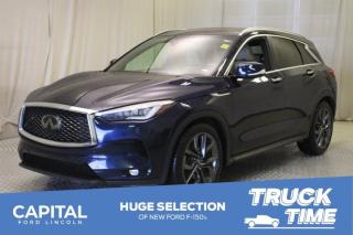 Used 2019 Infiniti QX50 Essential **One Owner, Leather, Heated/Cooled Seats, Navigation, Sunroof, Power Liftgate** for sale in Regina, SK