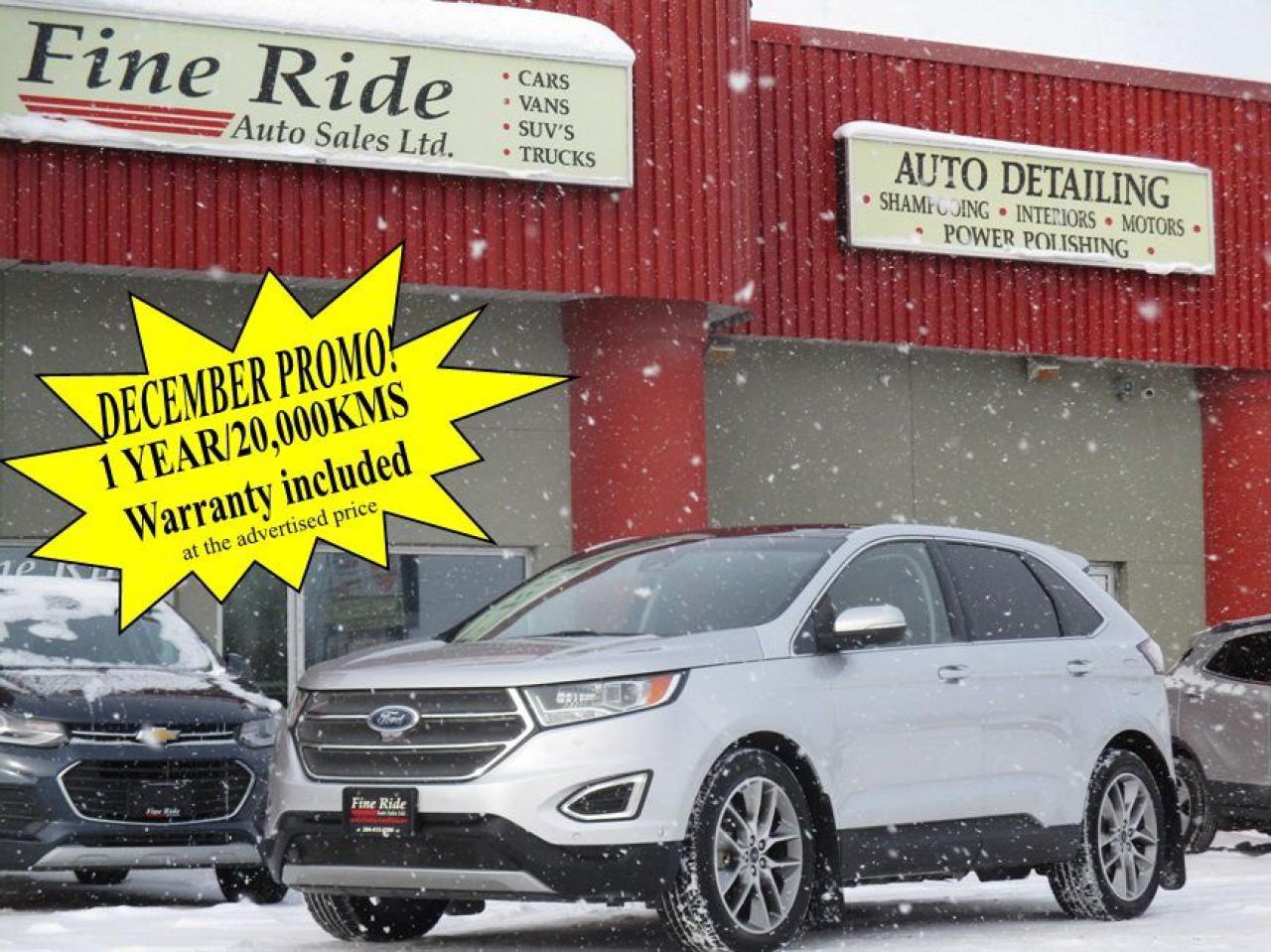 Used 2015 Ford Edge Titanium for sale in West Saint Paul, MB