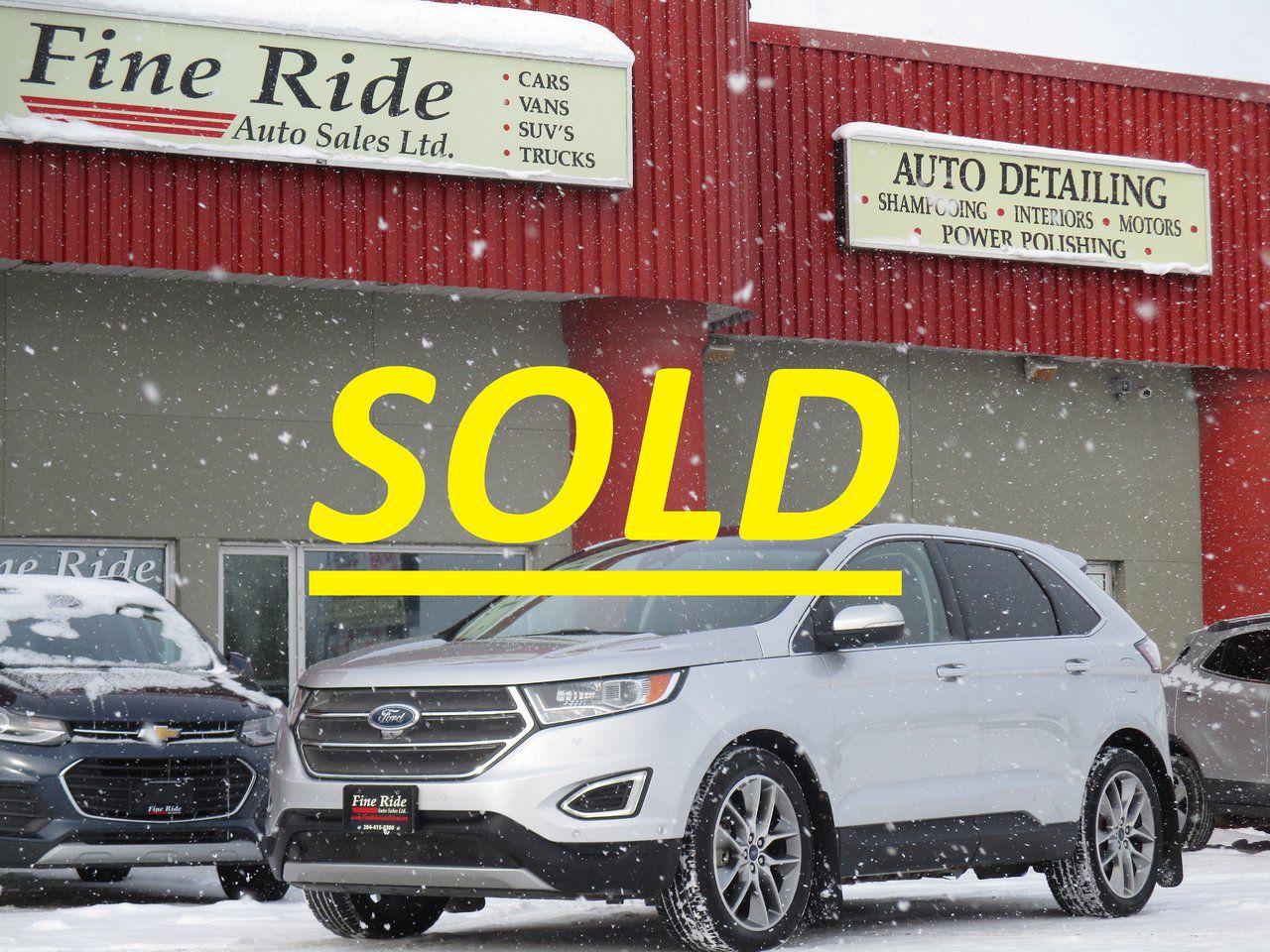 Used 2015 Ford Edge Titanium for sale in West Saint Paul, MB