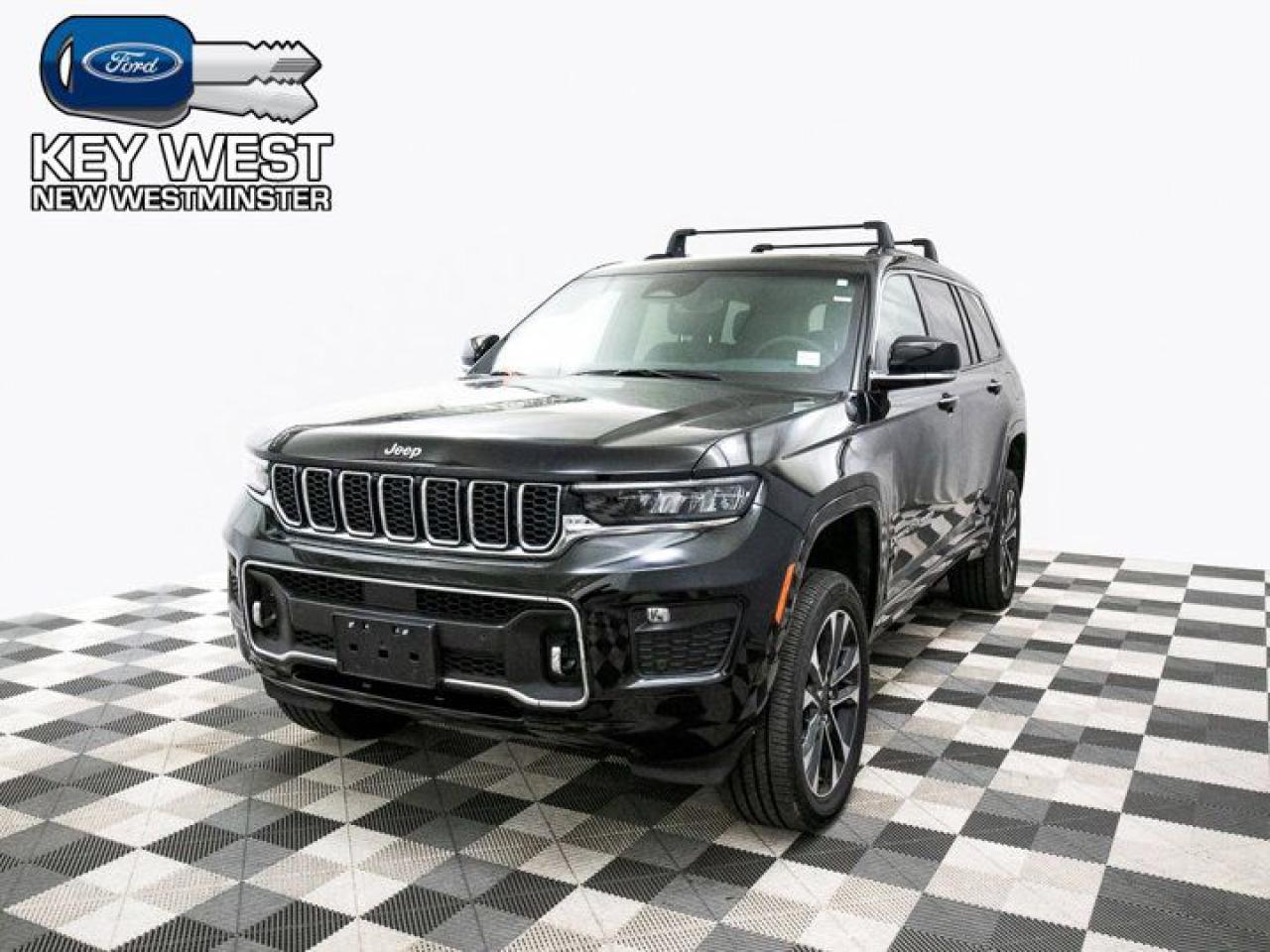 Used 2023 Jeep Grand Cherokee L Overland 4x4 Sunroof Leather Nav Cam Heated/Cooled Seats for sale in New Westminster, BC