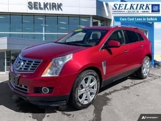 <b>Low Mileage, Cooled Seats,  Sunroof,  Navigation,  Leather Seats,  Bluetooth!</b><br> <br>    With its unique exterior characteristics and luxurious cabin amenities, the Cadillac SRX is an attractive mid-size luxury crossover. This  2015 Cadillac SRX is fresh on our lot in Selkirk. <br> <br>With greater utility than a sedan and more agility than a full-size SUV, the SRX is the sweet spot in Cadillacs outstanding lineup. This mid-size luxury crossover is a standout in an otherwise dull segment. Its chiseled styling is complemented by a daring, high-tech interior with room to seat five and plenty of cargo space to boot. The Cadillac SRX leads the way in utilitarian refinement. This  SUV has 83,674 kms. Its  crystal red tintcoat in colour  . It has a 6 speed automatic transmission and is powered by a   3.6L V6 Cylinder Engine.  It may have some remaining factory warranty, please check with dealer for details.  This vehicle has been upgraded with the following features: Cooled Seats,  Sunroof,  Navigation,  Leather Seats,  Bluetooth,  Heated Seats,  Power Liftgate. <br> <br>To apply right now for financing use this link : <a href=https://www.selkirkchevrolet.com/pre-qualify-for-financing/ target=_blank>https://www.selkirkchevrolet.com/pre-qualify-for-financing/</a><br><br> <br/><br>Selkirk Chevrolet Buick GMC Ltd carries an impressive selection of new and pre-owned cars, crossovers and SUVs. No matter what vehicle you might have in mind, weve got the perfect fit for you. If youre looking to lease your next vehicle or finance it, we have competitive specials for you. We also have an extensive collection of quality pre-owned and certified vehicles at affordable prices. Winnipeg GMC, Chevrolet and Buick shoppers can visit us in Selkirk for all their automotive needs today! We are located at 1010 MANITOBA AVE SELKIRK, MB R1A 3T7 or via phone at 204-482-1010.<br> Come by and check out our fleet of 80+ used cars and trucks and 200+ new cars and trucks for sale in Selkirk.  o~o