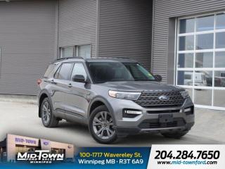 Recent Arrival!<BR><BR>4WD.<BR><BR>Odometer is 4966 kilometers below market average! Black 2021 Ford Explorer XLT 4WD 2.3L I4 EcoBoost 10-Speed Automatic<BR><BR><BR>For further information please contact MidTown Ford sales department directly at 204-284-7650. Dealer #9695.<BR><BR><BR>Reviews:<BR> * On power, technology, and drivetrain smoothness, the Explorer tends to impress owners. The high-torque engine options and 10-speed automatic work seamlessly together, and the wide array of high-tech features are approachable and easy to use. The high-performing ST model is a pleasing drive with plenty of power and agility, making it a satisfying option, according to sportier drivers. Source: autoTRADER.ca