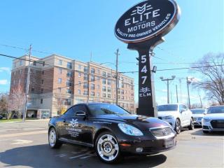 Used 2002 Lexus SC 430 CONVERTIBLE - LOW KMS - SALES - (905) 639-8187 !!! for sale in Burlington, ON