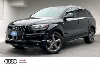 Used 2015 Audi Q7 3.0T Vorsprung Ed. quattro 8sp Tiptronic for sale in Burnaby, BC