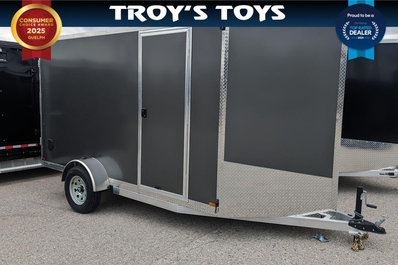2024 Canadian Trailer Company 6x12  V-Nose Cargo Trailer Aluminum Single Axle