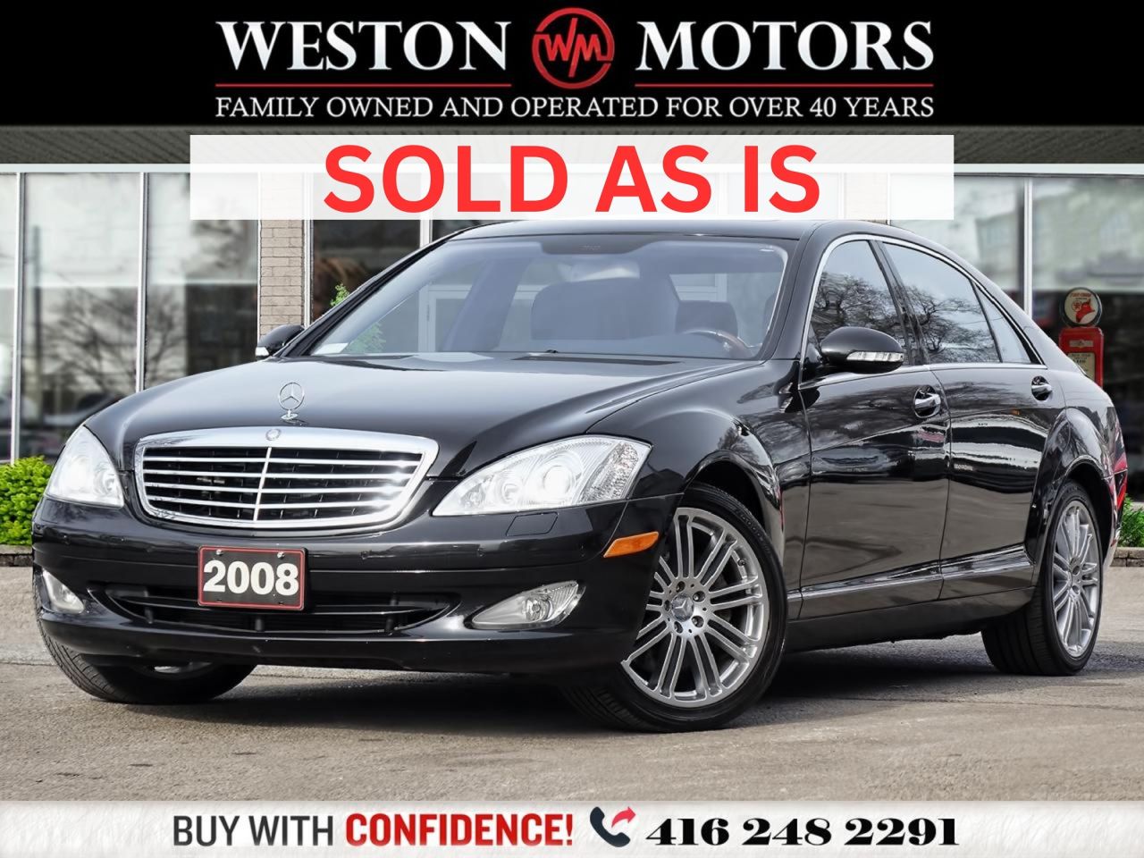 2008 Mercedes-Benz S550 4MATIC *SOLD AS IS*4 MATIC*V8!!!**