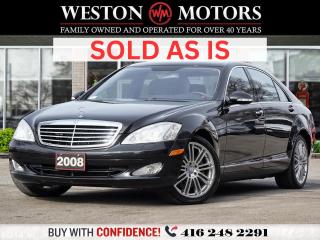 Used 2008 Mercedes-Benz S550 4MATIC *SOLD AS IS*4 MATIC*V8!!!** for sale in Toronto, ON