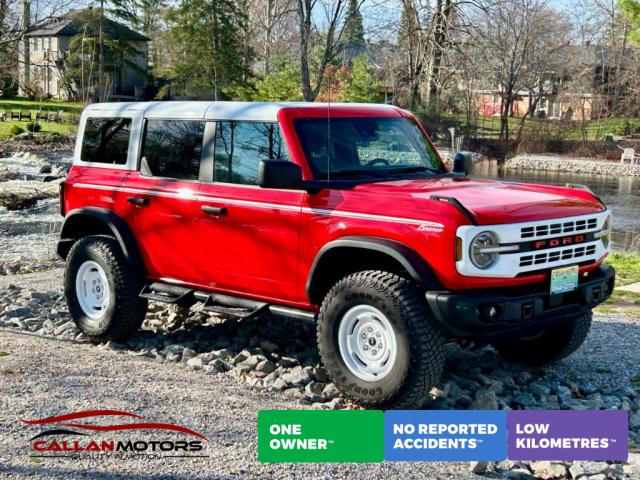 2023 Ford Bronco Heritage Edition Advanced 4wd with 7,716 Kms