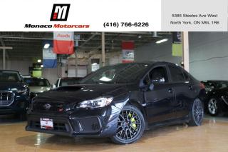 Used 2019 Subaru WRX STI MANUAL - APPLE CARPLAY|CAMERA|HEATED SEAT for sale in North York, ON