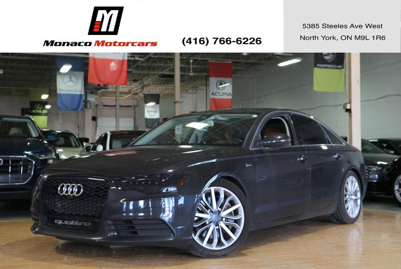 Used 2014 Audi A6 TECHNIK - BLINDSPOT|LANE ASSIST|SUNROOF|360CAM|NAV for sale in North York, ON