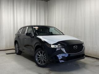 <p>NEW 2024 CX-5 GT AWD. Bluetooth, Skyactiv-G 2.5 L (Inline-4) Cylinder Deactivation. Backup Cam, NAV, Leather Heated/Ventilated Seats, Power Front Seats, Memory Driver Seat, Rear Heated Seats, Wireless Apple CarPlay/Android Auto, Wireless Phone Charger, Bose Premium Sound System, Advanced Keyless Remote Entry, Tilt/Sliding Moonroof, Power Trunk, Adaptive Cruise Control, Heated Steering Wheel, Wiper Blade De-Icer, Auto Dual-Zone Climate Control, Rear Air Vents, Auto Rain-Sensing Wipers, Electronic Parking Brake, Heated Mirrors, 19 Silver Metallic Alloy Wheels</p>  <p>Includes:</p> <p>i-ACTIVSENSE + Safety Features (Smart City Brake Support-Front, Rear Cross Traffic Alert, Mazda Radar Cruise Control With Stop & Go, Distance Recognition Support System, Lane-Keep Assist System, Lane Departure Warning System, Advanced Blind Spot Monitoring)</p>  <p>A joy to drive, our 2024 Mazda CX-5 GT AWD radiates refined style in Jet Black Mica! Motivated by a 2.5 Liter 4 Cylinder that delivers 187hp tethered to a paddle-shifted 6 Speed Automatic transmission. You can put that strength to good use with the added traction of torque vectoring, and this All Wheel Drive SUV returns nearly approximately 7.8L/100km on the highway. Our CX-5 also has an expressive design with bold details like 19-inch alloy wheels, a rear roof spoiler, and bright-tipped dual exhaust outlets.</p>  <p>Our GT cabin is no ordinary interior. Its tailor-made for better travel with heated leather power front seats, a leather-wrapped steering wheel, automatic climate control, pushbutton ignition, and keyless access. Mazda makes connecting easy by providing a 10.25-inch central display, a multifunction Commander controller, Apple CarPlay/Android Auto, Bluetooth, voice control, and six-speaker audio. The versatile rear cargo space adds adventure-friendly functionality.</p>  <p>Safety is a high priority for Mazda, which helps protect you and your loved ones with automatic emergency braking, adaptive cruise control, a rearview camera, lane-keeping assistance, blind-spot monitoring, and other intelligent technologies. With all that, our CX-5 GT is here to transcend the ordinary! Save this page, Come in for a Qualified Test Drive. We Know You Will Enjoy Your Test Drive Towards Ownership!</p>  <p>Call 587-409-5859 for more info or to schedule an appointment! Listed Pricing is valid for 72 hours. Financing is available, please see dealer for term availability and interest rates. AMVIC Licensed Business.</p>
