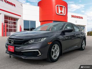 Used 2019 Honda Civic LX One Owner | Lease Return | Low KM! for sale in Winnipeg, MB
