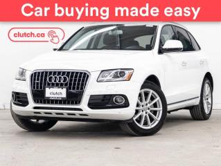 Used 2016 Audi Q5 2.0T Technik AWD  w/ Rearview Cam, Bluetooth, Nav for sale in Toronto, ON