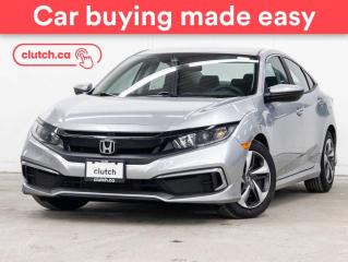 Used 2020 Honda Civic Sedan LX w/ Apple CarPlay & Android Auto, A/C, Rearview Cam for sale in Toronto, ON