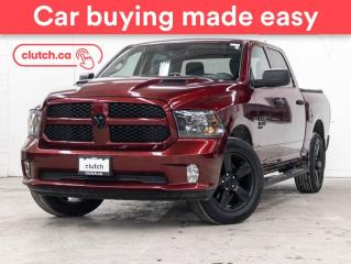 Used 2020 RAM 1500 Classic Black Express Crew Cab 4X4 w/ Uconnect 4C, Apple CarPlay & Android Auto, Bluetooth for sale in Toronto, ON