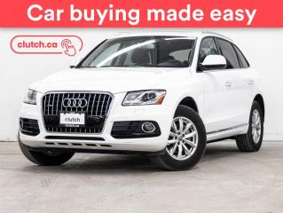 Used 2017 Audi Q5 Progressiv AWD w/ Rearview Cam, Bluetooth, Dual Zone A/C for sale in Toronto, ON
