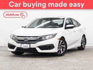 Used 2017 Honda Civic Sedan EX w/ Apple CarPlay & Android Auto, Dual Zone A/C, Rearview Cam for sale in Bedford, NS