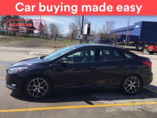 Used 2018 Ford Focus SEL w/ SYNC 3, Rearview Cam, Nav for sale in Toronto, ON