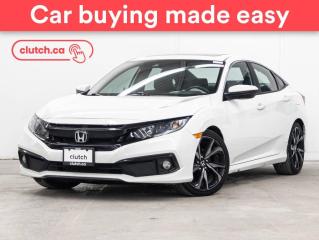 Used 2019 Honda Civic Sedan Sport w/ Apple CarPlay & Android Auto, Dual Zone A/C, Rearview Cam for sale in Toronto, ON