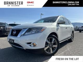Used 2014 Nissan Pathfinder Platinum PUSH BUTTON START, HEATED SEATS, MOONROOF for sale in Kelowna, BC