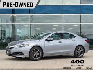 Used 2016 Acura TLX Elite MEMORY SEAT I NAVIGATION SYSTEM I 1-TOUCH UP/DOWN WINDOWS I AUTOMATIC TEMPERATURE CONTROL I HEATED D for sale in Innisfil, ON