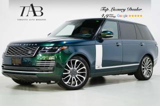 Used 2019 Land Rover Range Rover V8 SC AUTOBIOGRAPHY LWB | REAR ENTERTAINMENT for sale in Vaughan, ON