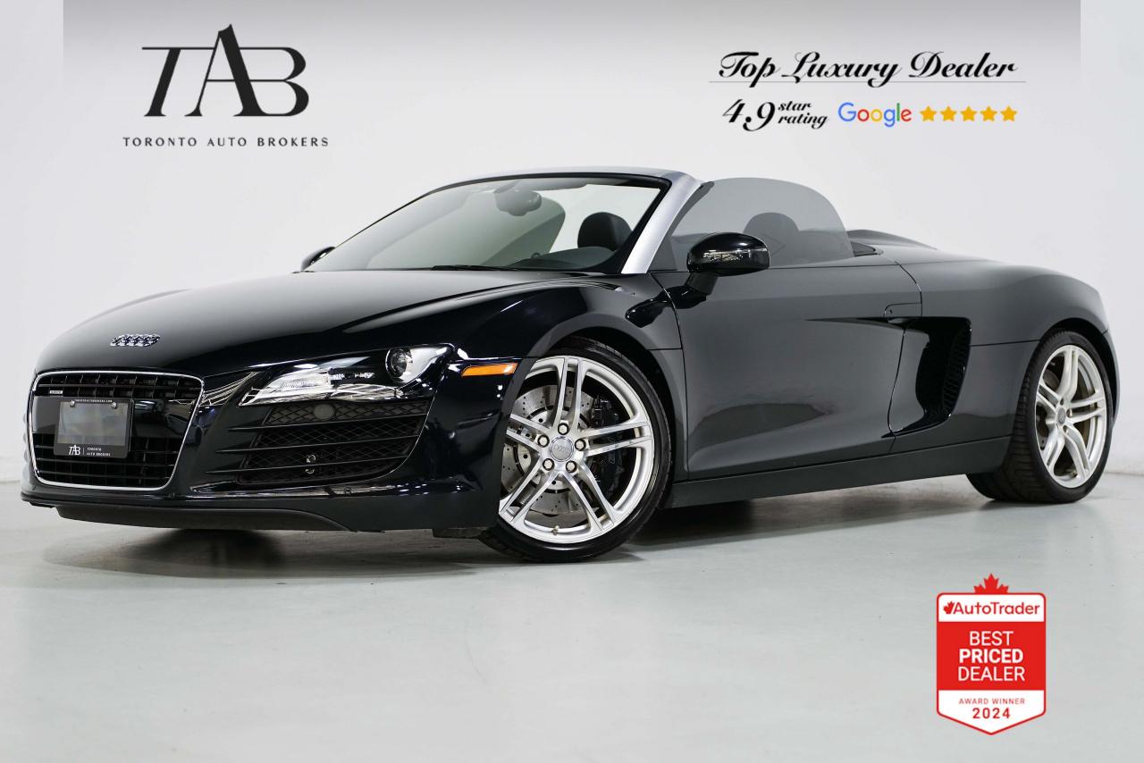 Used 2012 Audi R8 4.2L V8 | SPYDER | CARBON FIBER | 19 IN WHEELS for sale in Vaughan, ON