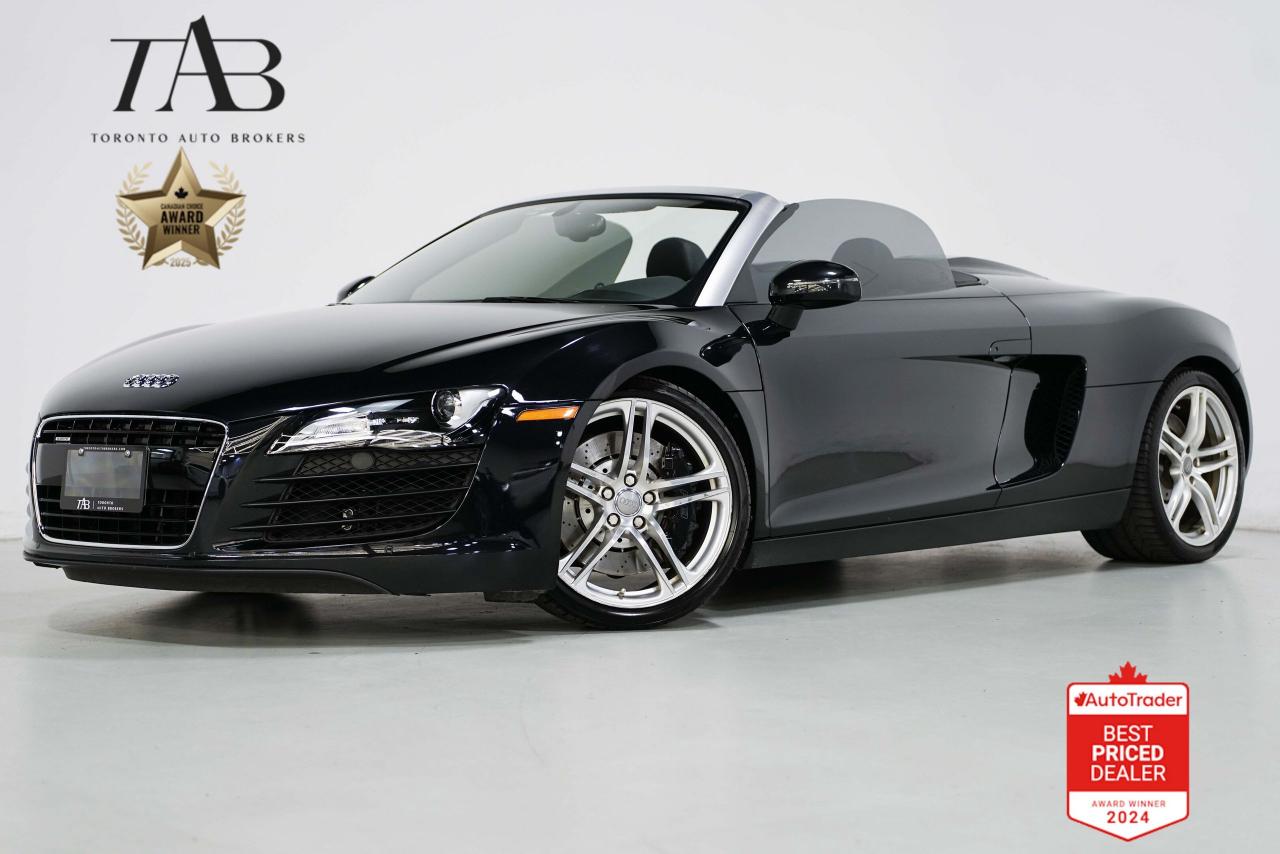 Used 2012 Audi R8 4.2L V8 | SPYDER | CARBON FIBER | 19 IN WHEELS for sale in Vaughan, ON