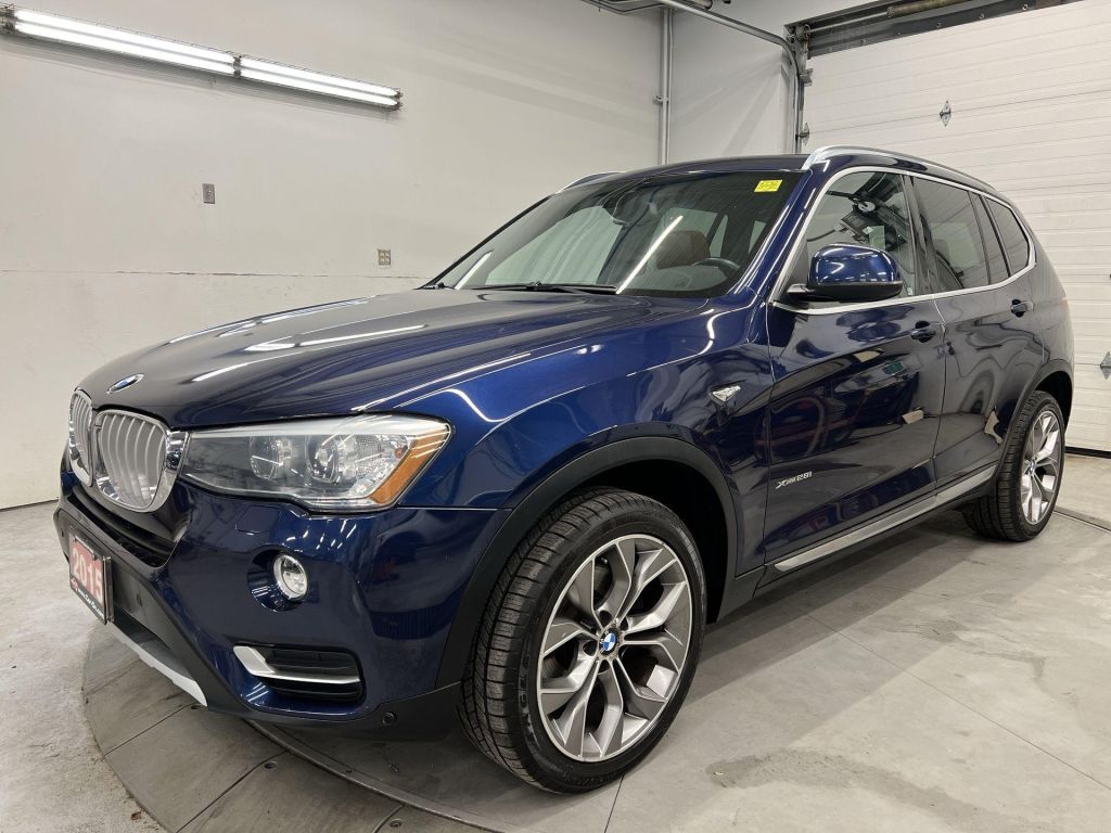 Used 2015 BMW X3 PANO ROOF NAV BLIND SPOT LOADED! LOW KMS! for Sale in Ottawa, Ontario
