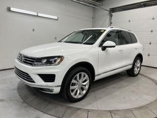 Used 2016 Volkswagen Touareg EXECLINE AWD | PANO ROOF | LEATHER | 360 CAM | NAV for sale in Ottawa, ON