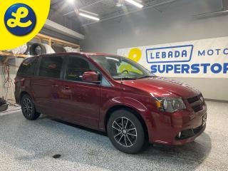Used 2017 Dodge Grand Caravan R/T * Leather-faced seats w/ perforation * 6.5 inch Touch Screen/CD/HDD Garmin navigation system * Blind-Spot/Rr Cross-Path Detection Park-Sense Rear for sale in Cambridge, ON