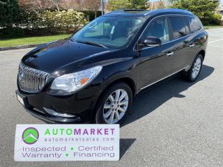 Used 2016 Buick Enclave PREMIUM AWD, LOADED, FINANCING, WARRANTY, INSPECTEDW/BCAA MEMBERSHIP! for sale in Surrey, BC