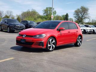 Used 2019 Volkswagen Golf GTI Autobahn, 6 Speed, Nav, Sunroof, Leather, Fender Audio, Carplay + Android, Heated Seats, New Tires! for sale in Guelph, ON