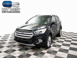 Used 2018 Ford Escape Titanium 4WD Sunroof Leather Nav Cam Sync 3 Heated Seats for sale in New Westminster, BC