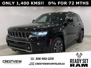New 2023 Jeep Grand Cherokee Overland | Leather | Sunroof | Navigation | for sale in Regina, SK