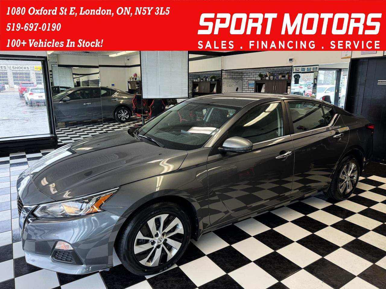 2019 Nissan Altima S AWD+New Tires+Camera+Heated Seats+EmergencyAlert