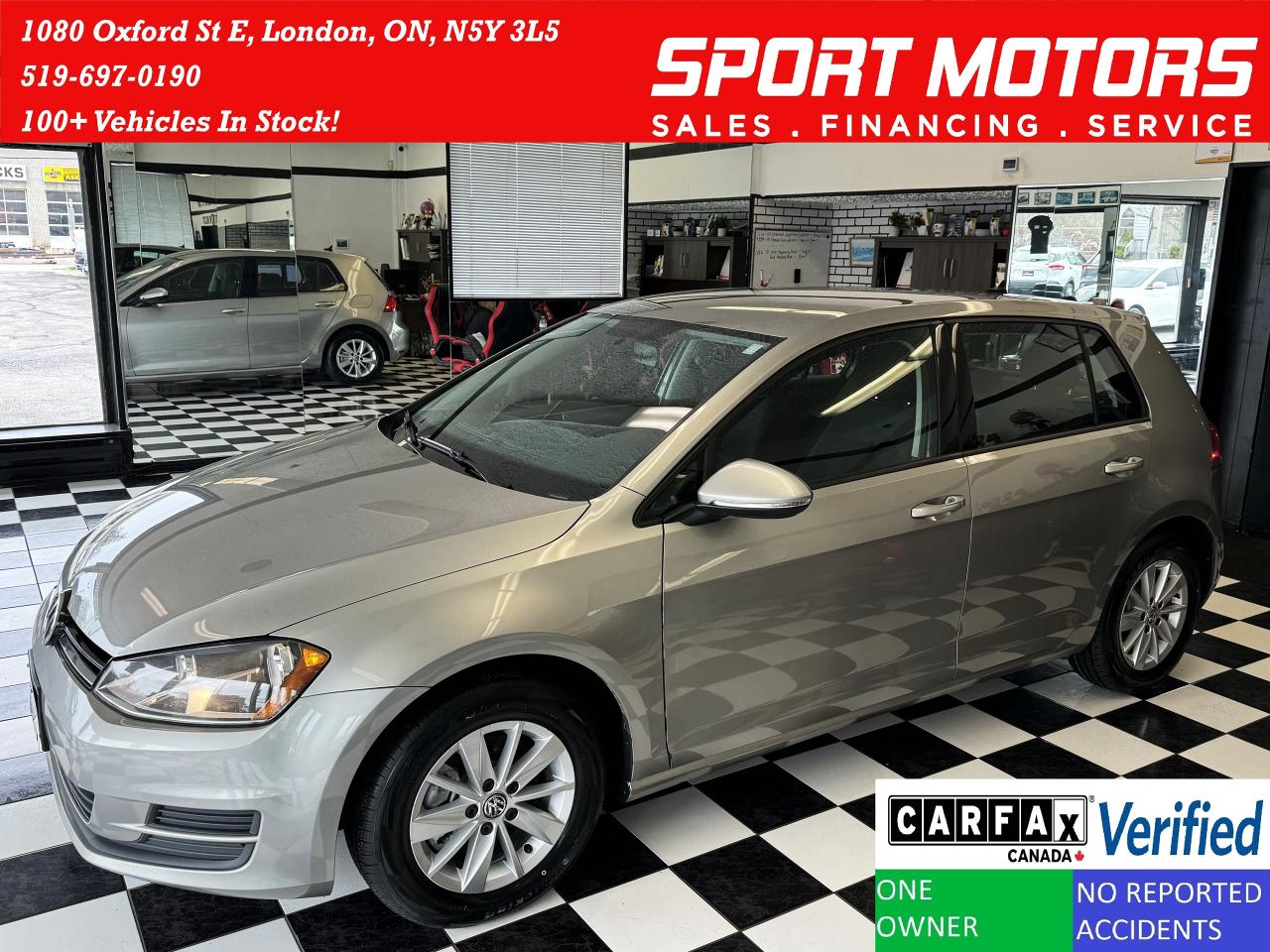 Used 2015 Volkswagen Golf Trendline+New Tires+A/C+Heated Seats+CLEAN CARFAX for sale in London, ON