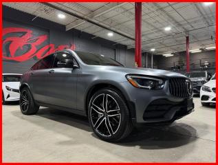 <div>Designo Selenite Grey MAGNO Exterior On Platinum White/Black, designo Nappa Leather Interior, An Open-Pore Dark Ash Wood Trim, And Designo Red Seatbelts.</div><div></div><div>Single Owner, No Accidents, Clean Carfax, Certified, And A Balance Of Mercedes-Benz Warranty June 12 2024/80,000Km.</div><div></div><div>Financing And Extended Warranty Options Available, Trade-Ins Are Welcome!</div><div></div><div>This Super Rare Find 2020 Mercedes-Benz GLC43 AMG 4MATIC Coupe Is Loaded With A Premium Package, Technology Package, Intelligent Drive Package, AMG Driver's Package, AMG Night Package, Heated Steering Wheel, Heated Rear Seats, And Upgraded 21" AMG Bi-Colour Twin-10-Spoke Alloy.</div><div></div><div>Packages Include Google Android Auto, Integrated Garage Door Opener, MB Navigation, Foot Activated Tailgate Release, Active Parking Assist, Navigation Services, Connectivity Package, 360 Camera, Wireless Charging, Traffic Sign Assist, Burmester Surround Sound System, SiriusXM Satellite Radio, KEYLESS GO, Connect 20, 10.25" Central Media Display, Augmented Reality, Active LED High Performance Lighting System, 12.3" Digital Instrument Cluster, Adaptive Highbeam Assist (AHA), Active Blind Spot Assist and Active Brake Assist w/Cross Traffic Function, Active Distance Assist DISTRONIC, Active Emergency Stop Assist, Active Steering Assist, Active Speed Limit Assist, Enhanced Stop & Go, Evasive Steering Assist, Active Lane Change Assist, Active Lane Keeping Assist, Map Based Speed Adaptation, PRE-SAFE PLUS, Advanced Driving Assistance Package, AMG Performance Steering Wheel in Nappa/DINAMICA, In black nappa/DINAMICA microfibre, AMG Track Pace, AMG Drive Unit, AMG Performance Exhaust System, Top Speed Increased to 250 km/h, And More!</div><div></div><div>We Do Not Charge Any Additional Fees For Certification, Its Just The Price Plus HST And Licencing.</div><div>Follow Us On Instagram, And Facebook.</div><div></div><div>Dont Worry About Rain, Or Snow, Come Into Our 20,000sqft Indoor Showroom, We Have Been In Business For A Decade, With Many Satisfied Clients That Keep Coming Back, And Refer Their Friends And Family. We Are Confident You Will Have An Enjoyable Shopping Experience At AutoBase. If You Have The Chance Come In And Experience AutoBase For Yourself.</div><div><br /></div>