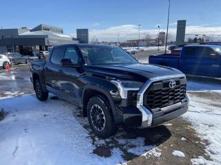 <p>Fully Inspected, ALL Work Complete and Included in Price! Call Us For More Info at 587-409-5859</p>  <p>2022 TOYOTA TUNDRA TRD *NO ACCIDENTS*NON SMOKING*LOW KILOMETERS* COMES EQUIPPED WITH THE TRD PACKAGE. TURBO CHARGED V6 ENGINE THAT WILL OFFER BEST IN CLASS TOWING WHILE MAINTAINING GREAT FUEL ECONOMY.</p>  <p>Experience the ultimate adventure companion with the 2022 Toyota Tundra TRD Off-Road 4X4. Engineered to conquer any terrain, this powerhouse combines rugged performance with cutting-edge technology for an exhilarating driving experience.</p>  <p>Equipped with a robust 3.4-liter V6 engine, the Tundra TRD Off-Road delivers an impressive blend of power and efficiency, ensuring youre always ready for the next challenge. Its advanced 4X4 system, coupled with TRD-tuned suspension provides unmatched traction and stability, whether youre navigating rocky trails or cruising through city streets.</p>  <p>Stand out from the crowd with its bold exterior design, featuring aggressive styling cues, distinctive TRD badging. Inside, the spacious cabin offers comfort and convenience, with premium materials and state-of-the-art amenities, including a touchscreen infotainment system with Apple CarPlay® and Android Auto compatibility.</p>  <p>Safety is paramount, with Toyota Safety Sense suite of advanced driver-assistance features, providing peace of mind on every journey. From off-road excursions to everyday adventures, the 2022 Toyota Tundra TRD Off-Road 4X4 is the perfect blend of capability, versatility, and style, ready to take on whatever the road throws your way.</p>  <p>Call 587-409-5859 for more info or to schedule an appointment! Listed Pricing is valid for 72 hours. Financing is available, please see dealer for term availability and interest rates. AMVIC Licensed Business.</p>