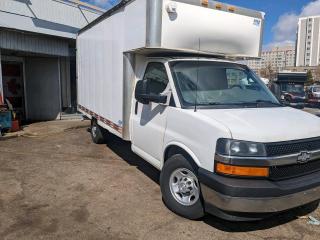 <p>2017 Chevrolet Express Commercial Cutaway 3500 159 WB Box Truck - $24,500</p><br><br><p>Year: 2017</p><br><p>Mileage: 450,000 KM</p><br><p>Transmission: Automatic</p><br><p>Engine: 8 Cylinder, 4.8 L Gas</p><br><p>Drivetrain: RWD</p><br><p>Color: White Exterior, Gray Interior</p><br><br><p>Features:</p><br><br><p>-12 ft Box plus 3 ft Overhead</p><br><p>-Air Conditioning</p><br><p>-Power Windows</p><br><p>-Power Locks</p><br><p>-Single Rear Wheel</p><br><p>-Certified</p><br><p>-One Year Powertrain Warranty</p><br><p>-Financing Available</p><br><br><p>This 2017 Chevrolet Express Commercial Cutaway is equipped with a 12 ft box and an additional 3 ft overhead, making it ideal for a variety of commercial applications. Powered by a robust 4.8 L engine and designed for efficiency with a single rear wheel configuration, this box truck provides excellent maneuverability and stability. Comfort features such as air conditioning, power windows, and power locks enhance the driving experience, while the certification and a one-year powertrain warranty ensure reliability. For those looking to invest in a dependable business vehicle, financing options are available.</p><br><br><p>Contact Information:</p><br><br><p>Name: Abraham</p><br><p>Phone: 416-428-7411</p><br><p>Business Name: A and A Truck Sale</p><br><p>Address: 916 Caledonia Rd, Toronto, ON M6B 3Y1<span id=jodit-selection_marker_1713990094450_31942490467956763 data-jodit-selection_marker=start style=line-height: 0; display: none;></span></p>