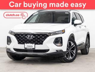 Used 2020 Hyundai Santa Fe Ultimate AWD w/ Apple CarPlay & Android Auto, Dual Zone A/C, Surround View Monitor for sale in Toronto, ON