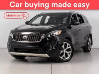 Used 2017 Kia Sorento SX V6 AWD w/Leather, Heated Seats, Backup Cam for sale in Bedford, NS
