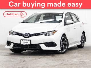 Used 2017 Toyota Corolla iM Base w/ Rearview Cam, Bluetooth, A/C for sale in Toronto, ON