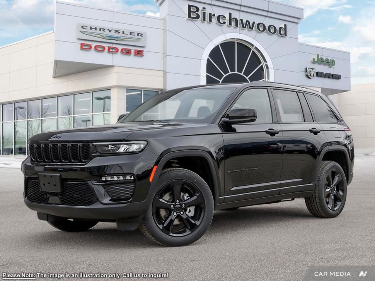 New 2024 Jeep Grand Cherokee Limited Black Appearance Package for sale in Winnipeg, MB